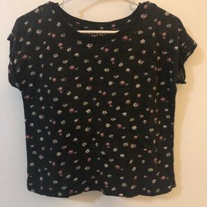 Floral crop top
